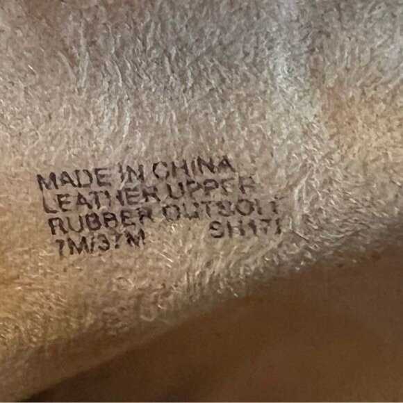 Michael Kors Black Leather Booties with Chunky Block Heels Sz 7 - Picture 6 of 8